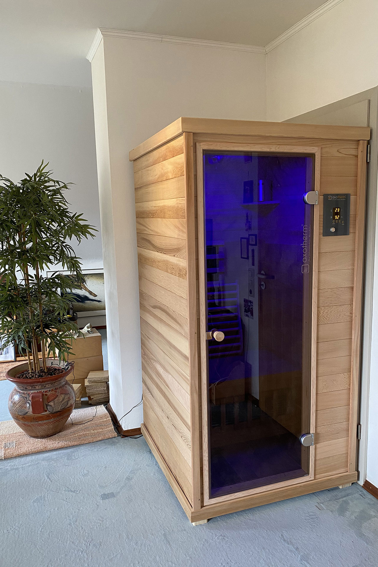 Infrarotsauna von axotherm